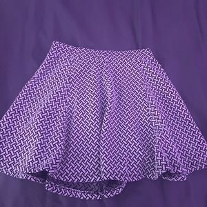 black and white criss cross skirt 🤍🖤